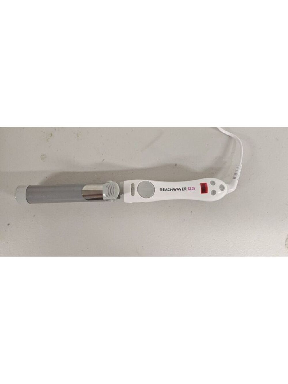 Beachwaver S1.25 Rotating Curling Iron DV1138BX 1.25" White Tested Works